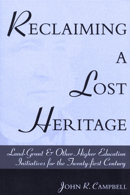 Book cover for Reclaiming a Lost Heritage