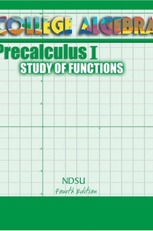 Cover of COLLEGE ALGEBRA