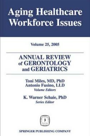 Cover of Aging Health Care Workforce Issues