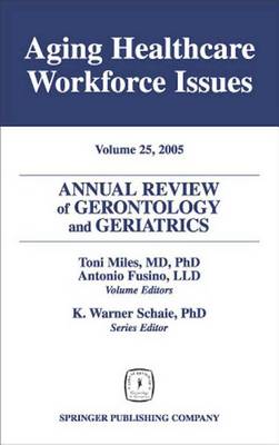 Book cover for Aging Health Care Workforce Issues