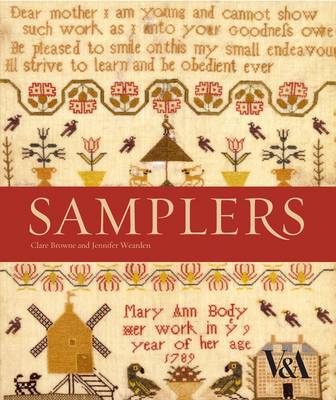 Book cover for Samplers from the Victoria and Albert Museum