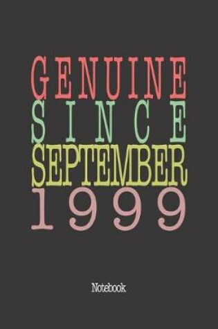Cover of Genuine Since September 1999