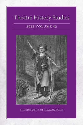 Book cover for Theatre History Studies 2023, Volume 42