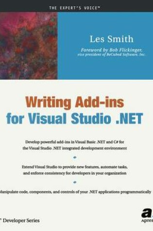 Cover of Writing Add-Ins for Visual Studio .Net