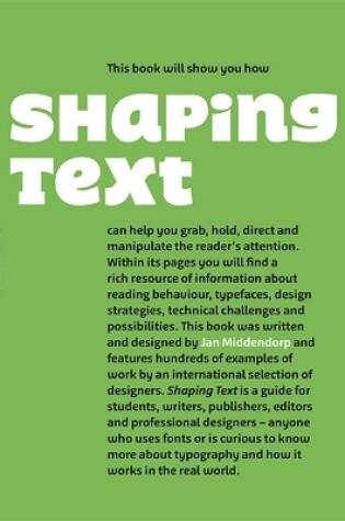 Cover of Shaping Text