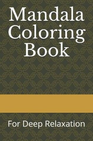 Cover of Mandala Coloring Book