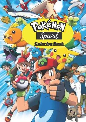 Book cover for Pokemon Special Coloring Book
