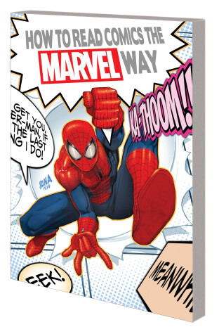 Book cover for How to Read Comics the Marvel Way