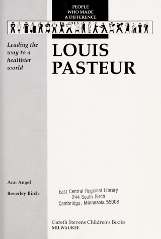 Book cover for Louis Pasteur