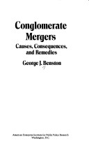 Book cover for Conglomerate Mergers