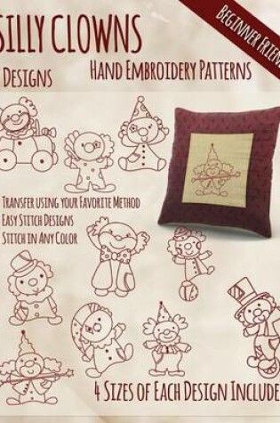 Cover of Silly Clowns Hand Embroidery Patterns