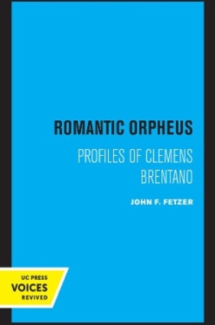 Cover of Romantic Orpheus