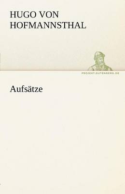 Book cover for Aufsatze