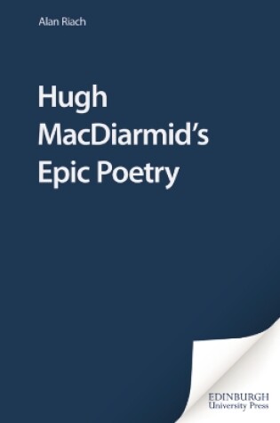 Cover of Hugh MacDiarmid's Epic Poetry