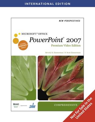 Book cover for New Perspectives on Microsoft Office PowerPoint 2007 Comprehensive, with Premium Video