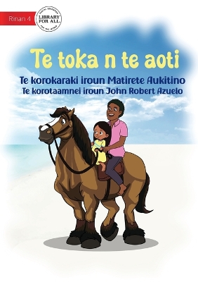 Book cover for Riding A Horse - Te toka n te aoti (Te Kiribati)