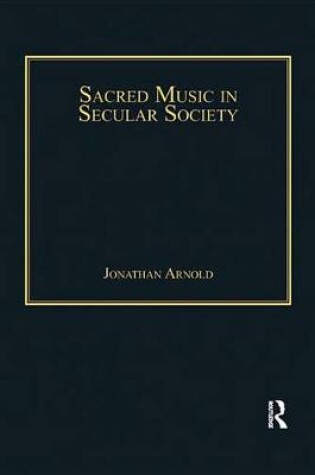 Cover of Sacred Music in Secular Society