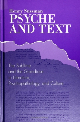 Book cover for Psyche and Text