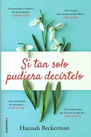 Cover of Si Tan Solo Pudiera Decirtelo