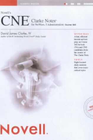 Cover of Novell's Cne Clarke Notes for Netware 5 Administration