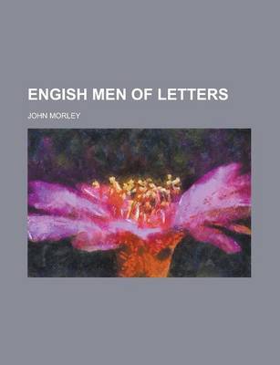 Book cover for Engish Men of Letters