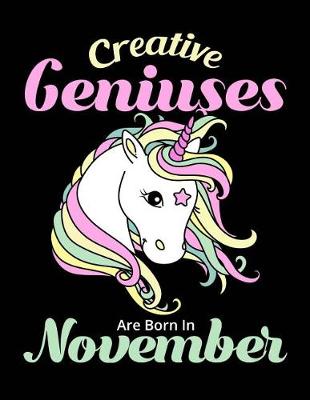 Book cover for Creative Geniuses Are Born In November