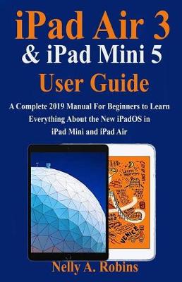 Book cover for iPad Air 3 & iPad Mini 5 User Guide