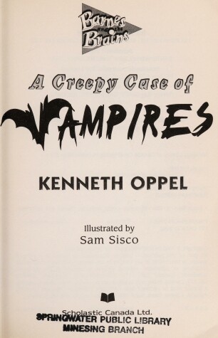 Book cover for Creepy Case of Vampiers #6