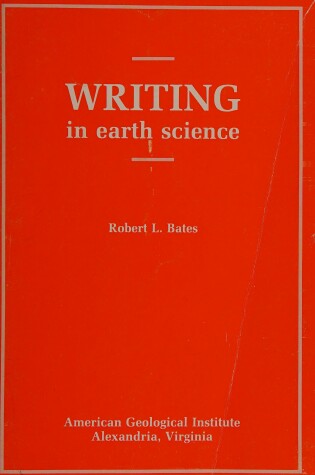 Cover of Writing in Earth Science