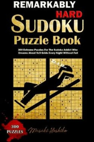 Cover of Remarkably Hard Sudoku Puzzle Book