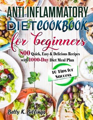 Cover of Anti-Inflammatory Diet Cookbook for Beginners