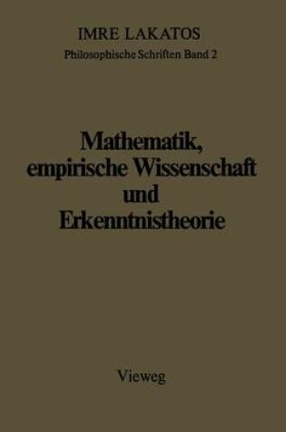 Cover of Mathematik, Empirische Wissenschaft Und Erkenntnistheorie