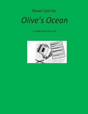 Book cover for Novel Unit for Olive's Ocean
