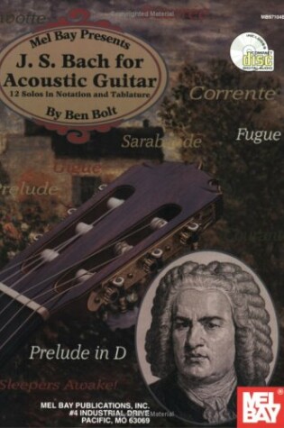 Cover of J. S. Bach for Acoustic Guitar