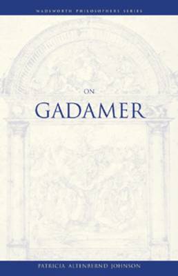 Book cover for On Gadamer