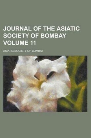 Cover of Journal of the Asiatic Society of Bombay Volume 11