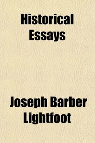 Cover of Historical Essays