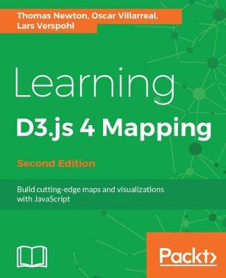 Book cover for Learning D3.js 5 Mapping -