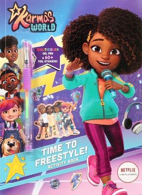 Book cover for Karma's World: Time to Freestyle! Activity Book