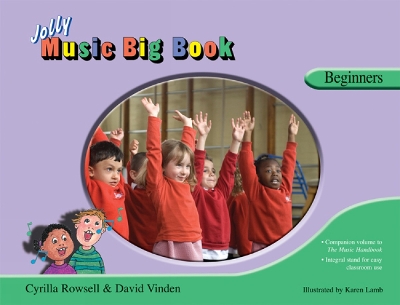 Book cover for Jolly Music Big Book - Beginners