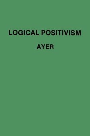 Cover of Logical Positivism