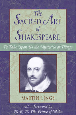 Book cover for The Sacred Art of Shakespeare