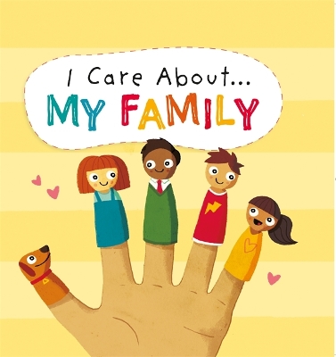 Book cover for I Care About: My Family