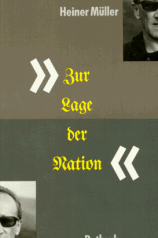 Cover of Zur Lage Der Nation