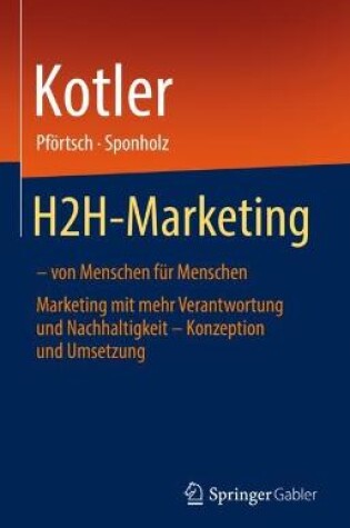 Cover of H2H-Marketing – von Menschen für Menschen