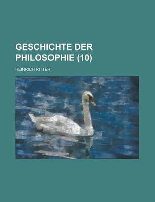 Book cover for Geschichte Der Philosophie (10)