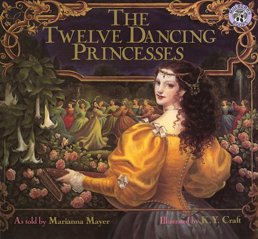 Book cover for Twelve Dancing Princesses