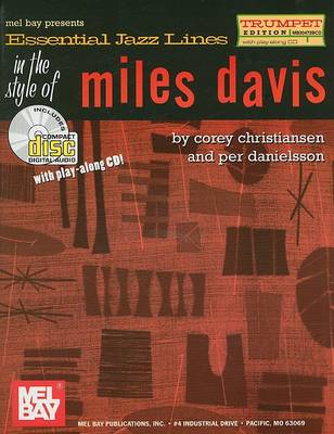 Book cover for Essential Jazz Lines in the Style of Miles Davis: Trumpet Edition