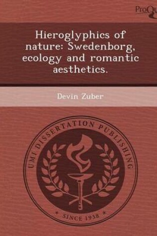 Cover of Hieroglyphics of Nature: Swedenborg