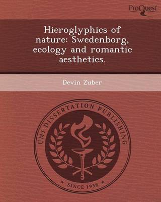 Book cover for Hieroglyphics of Nature: Swedenborg